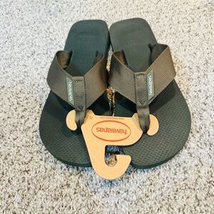 Havaianas Men's Green Flip Flops Size 11/12 New with Tags
